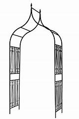 Arch Climbers Coloring Designlooter Garden 1go Gothic Arbor Climbing Various Wide Plant Steel High sketch template