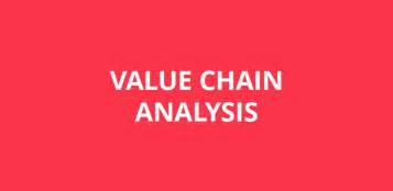 Value chain analysis report