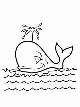 Whale Cute Coloring Drawing Pages Getdrawings sketch template