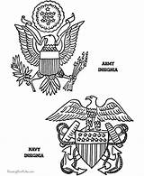 Navy Coloring Patriotic Pages Symbols Eagle Army Military Printables Forces Armed Flag American Printable Eagles Bald Drawings Color Kids Fun sketch template
