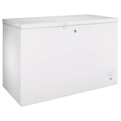 Ge Garage Ready 10 6 Cu Ft Chest Freezer In White Energy Star Ex Ten