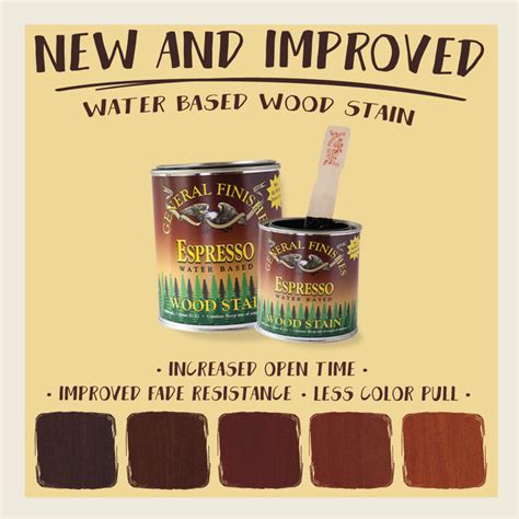 Announcing New Improved Water Based Stains From General Finishes