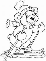 Coloring Pages Bear Teddy Winter Bears Animal Printable Sheets Patterns Christmas Colouring Kids Animals Ca Stained Glass Puppy Embroidery sketch template