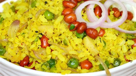 poha recipe    poha easy indian breakfast recipe savory