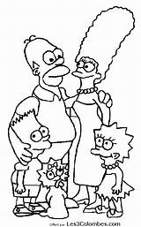 Simpsons Dessin Simpson Kolorowanki Simpsonowie Coloriage Dzieci sketch template