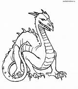 Coloring Dragons Pages Kids Popular sketch template