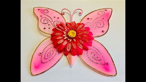 decorate dollar tree butterfly wings youtube