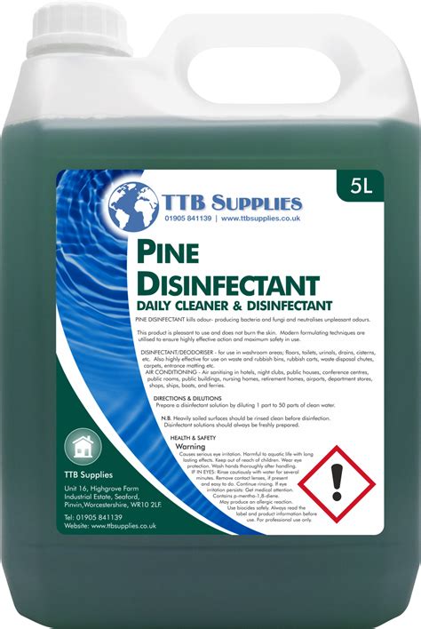 pine disinfectant daily cleaner disinfectant  ttb supplies