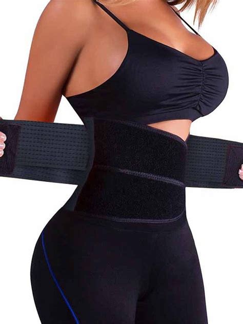 nk waist trainer belt body shaper belly wrap trimmer slimmer compression band  weight loss