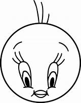 Coloring Tweety Circle Wecoloringpage Pages sketch template