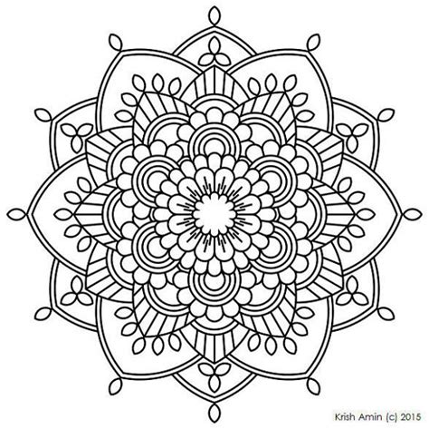 full page mandala coloring pages  getcoloringscom  printable