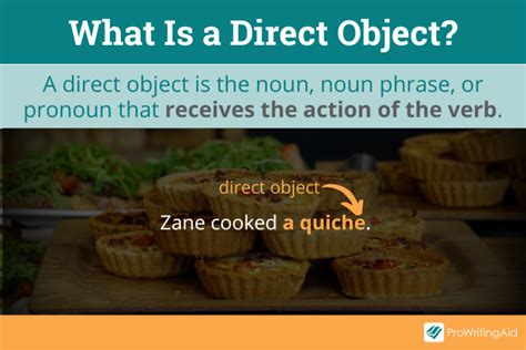 direct object definition  examples