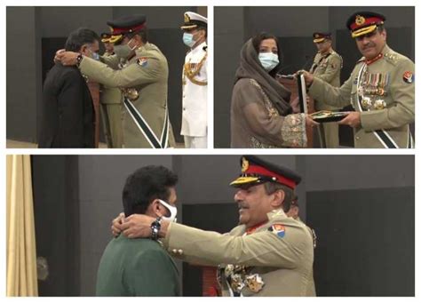 unseen heroes cjcsc gen nadeem confers awards  pakistani