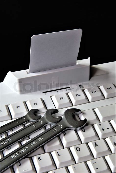 keyboard   key stock image colourbox