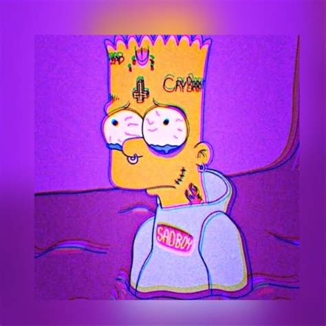 Aesthetic Sad Bart Simpson Wallpapers Wallpaper Cave