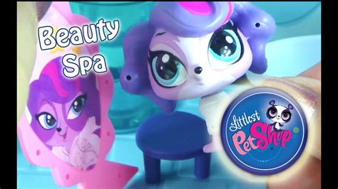 littlest pet shop spa beauty salon style set  zoe trent review