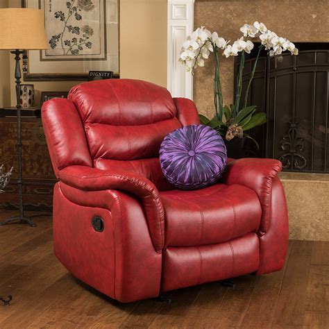top  red leather recliner chairs  reviews guide recliners guide