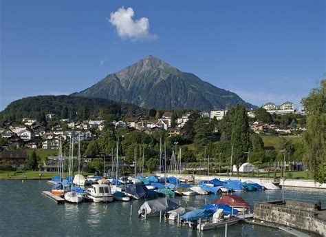 Der Hafen Von Spiez Ch Foto And Bild Europe Schweiz And Liechtenstein