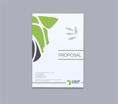 proposal cover designs google search project proposal template