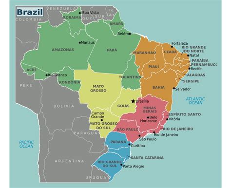 maps of brazil collection of maps of brazil south america mapsland maps of the world