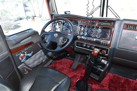 kenworth      aerocab big trucks truck interior