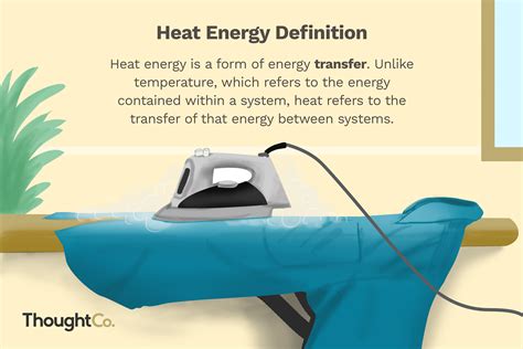 definition  examples  heat energy