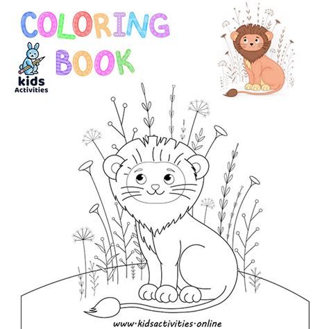 animal coloring pages kindergarten  kids activities