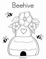 Coloring Honey Pages Beehive Bees Make Printable Bee Clipart Coloringhome Kids Color Miss Getcolorings Library Flowers Designlooter Print Twisty Noodle sketch template