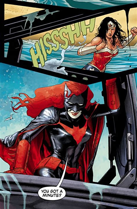 Batwoman And Wonder Woman Comic Book Superheroes Batman