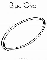 Coloring Oval sketch template