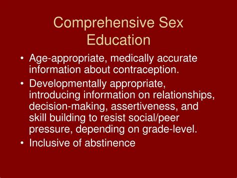 Everything You Need To Know About The Comprehensive Sexuality Education