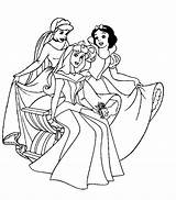 Coloring Pages Princess Popular Size Disney sketch template