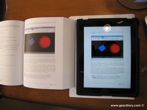 books   ipad comparing  printed page  epub  pdfs geardiary