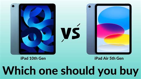 Ipad 10 Vs Ipad Air 5 Which One Should You Buy This Holiday Season