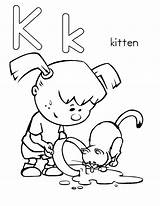 Coloring Letter Pages Alphabet Letters Kids Sheet Kitten Color Kansas Printable Children Print Preschool Reference Getcolorings Wildcat Choose Board Popular sketch template