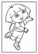 Dora Coloring Pages Diego Printable Kids Sketch Explorer Colouring Color Sheets Drawing Relay Life Friends Getdrawings Paintingvalley Choose Board Popular sketch template