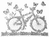 Jardim Secreto Arteterapia Mandalas Terapia Pintar Jardins Imagem Bicicletas Secretos Queria sketch template