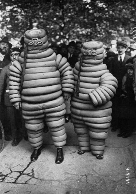 vintage michelin man costumes early 1900s dangerous minds