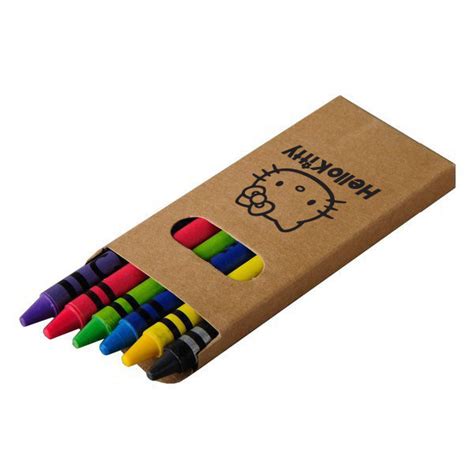 piece crayon set promotional merchandise branded products printed