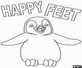 Feet Happy Coloring Brooklyn Pages sketch template