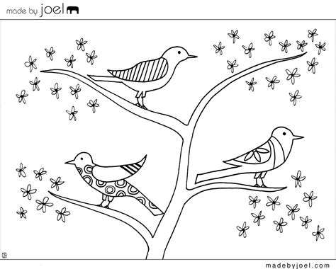 winter bird coloring pages   print