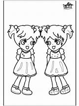 Girls Coloring Three Pages Colouring Girl Children Kids Popular Library Clipart Coloringhome Advertisement sketch template