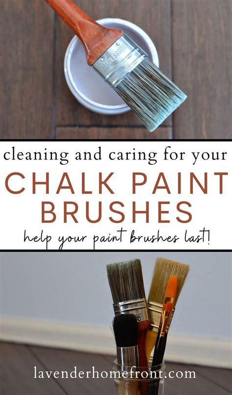 cleaning  caring   chalk paint brushes chalk paint brushes
