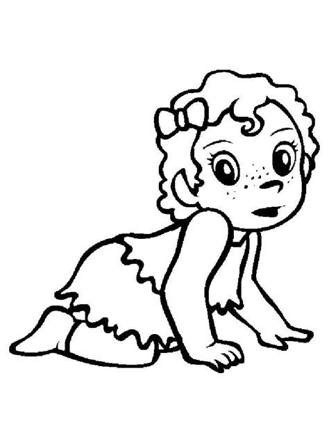 child coloring pages      collection  cute baby