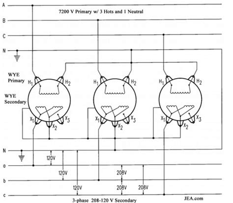volt single phase wiring diagram  wire delta circuits continental control systems llc