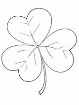 Shamrock Irish Coloring Pages Printable Kids Categories Coloringonly sketch template