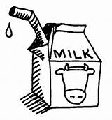 Milk Coloring Clipart Dairy Drawing Calcium Carton Pages Color Chocolate Straw Drink Man Hemp Glass Drawings Template Cow Getdrawings Lack sketch template