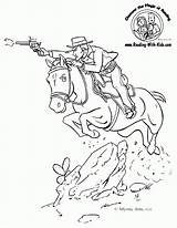 Coloring Cowboy Pages Printable Western Kids Horse Cowboys Color Colouring Print Fantasy Reading Books Dragon Popular Coloringhome Cow Library Adult sketch template