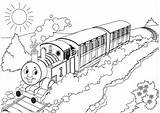 Thomas Coloring Pages Train Halloween Kinkade Getcolorings Printable Color sketch template