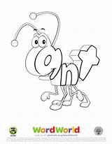 Coloring Word Sheets Wordworld Pages Slideshare Pbskids Wf Part11 Choose Board sketch template